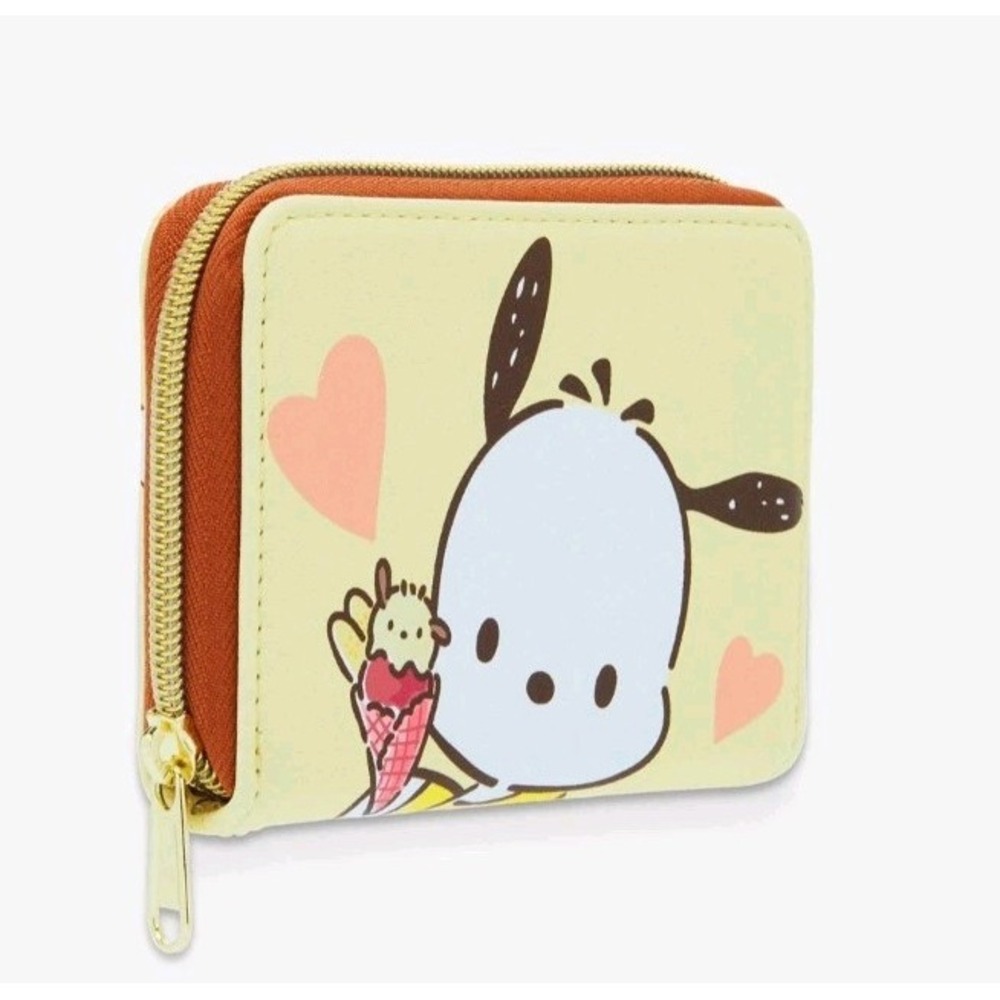 Loungefly Pochacco Ice Cream Treats Desserts Hearts Wallet Spring Pastels NWT! - Picture 2 of 4
